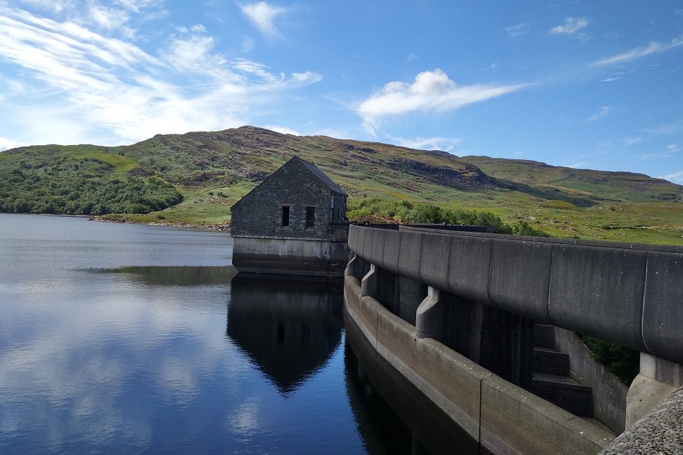 Maentwrog Dam (present day)