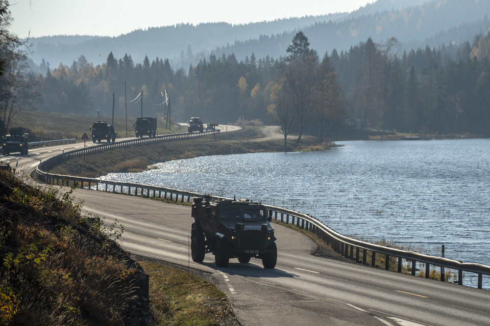 UK troops touch down in Norway following epic road move