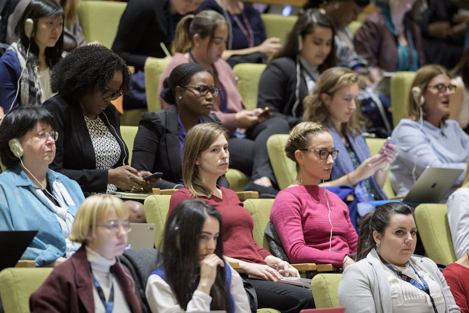Viewers of the UN Security Council Open Debate on Women, Peace and Security (UN Photo)