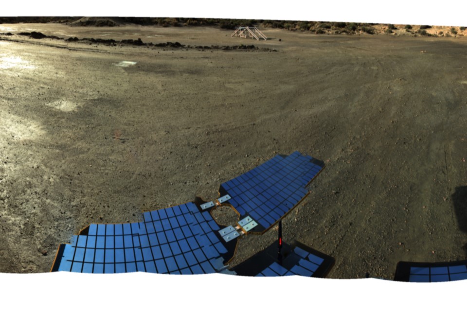 Images from ExoMars rover testing images from PanCam