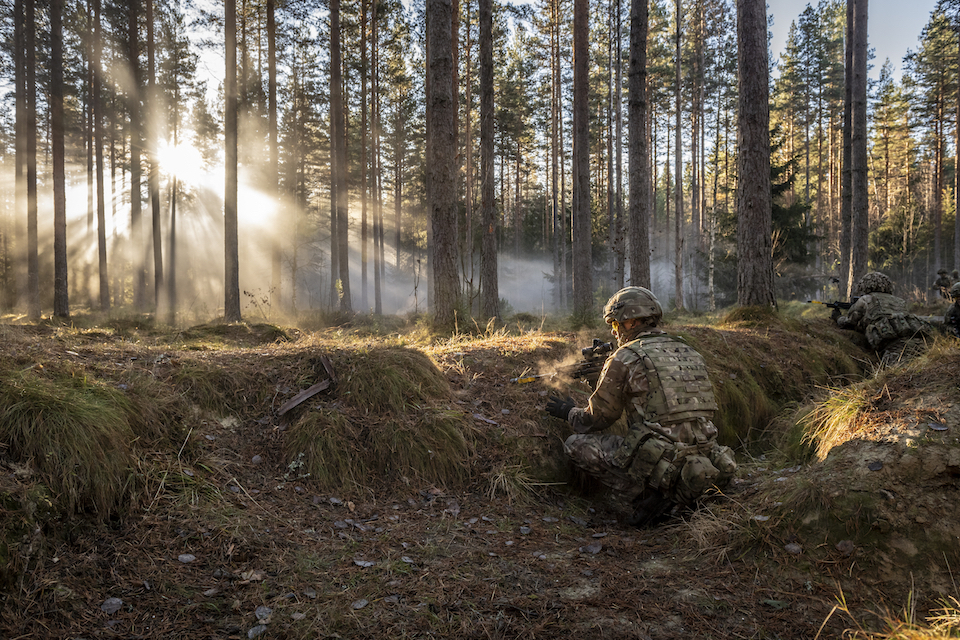 UK troops combat ready for NATO Exercise Trident Juncture