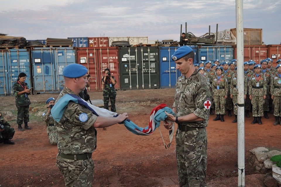 RAF medics transfer UN hospital in South Sudan to Vietnamese
