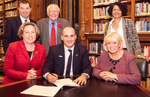 Devolution deal signing