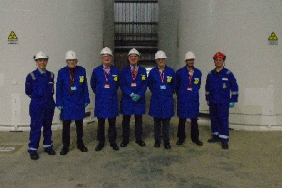 Committee on Radioactive Waste Management visit to Sizewell B