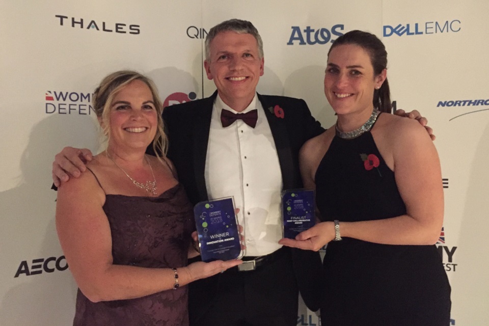 Women in Defence awards showcase Dstl scientists