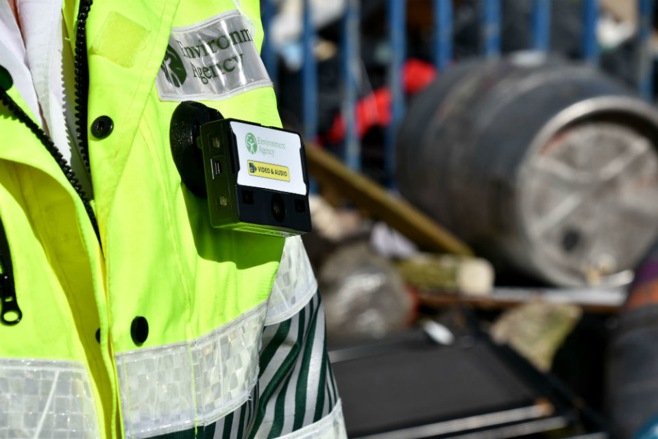 Body worn cameras to help fight fisheries and waste crimes