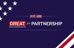 Infographic showing UK and USA collaboration