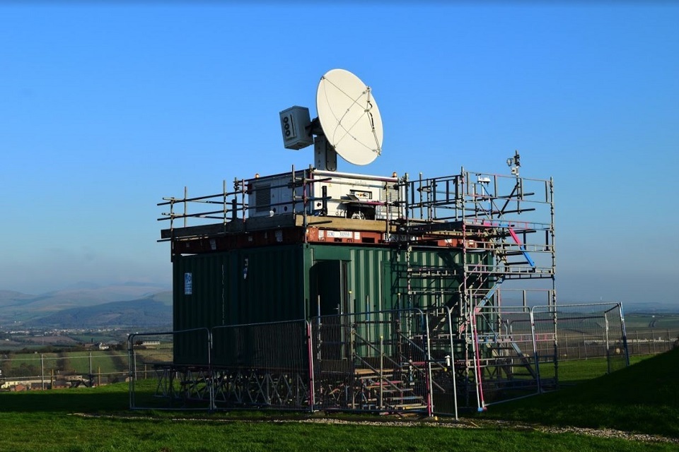 Weather Radar deployed in Cumbria to improve flood forecasting