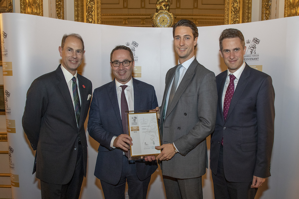 Britain’s top armed forces friendly employers honoured