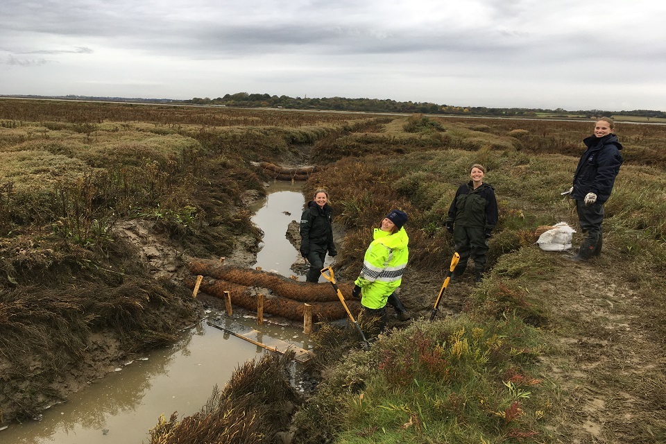 Project to help protect coastal defences and the environment
