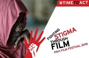PSVI graphic 'Fighting Stigma Through Film'