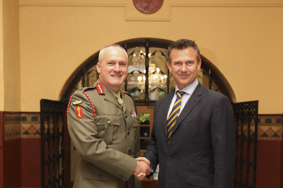 Armed Forces Minister reaffirms importance of Gibraltar to UK defence