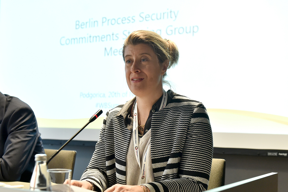 The first Berlin Process Security Commitments Steering Group meeting