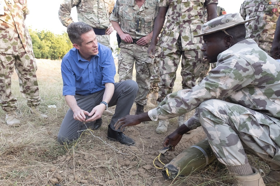 Defence Secretary reaffirms commitment to fight against terror in Nigeria