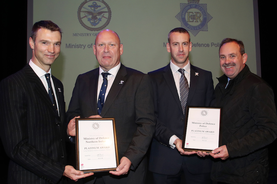 Platinum Award for MDP’s domestic abuse work