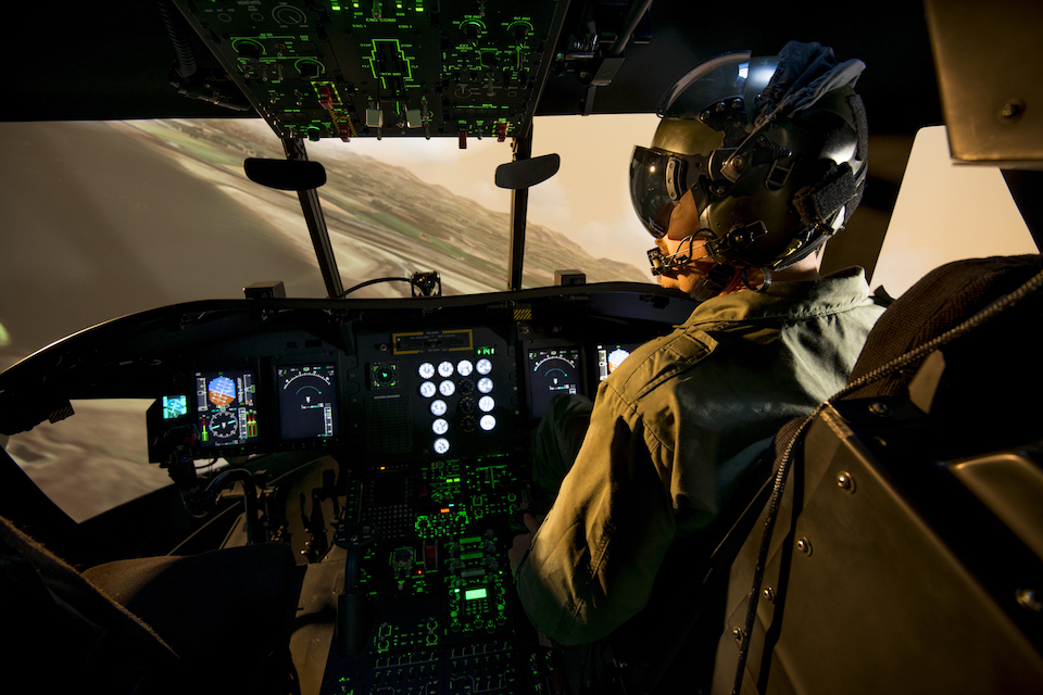 New Chinook simulators ready for training
