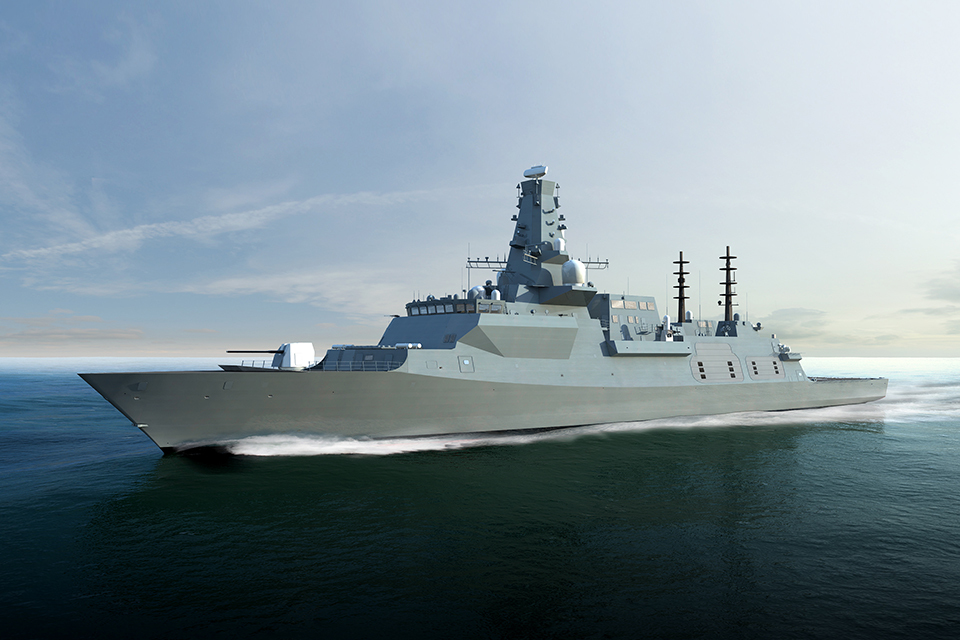 HMS Sheffield revealed as new warship