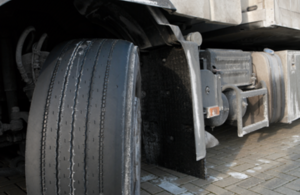 Photo of tyres on a heavy goods vehicle