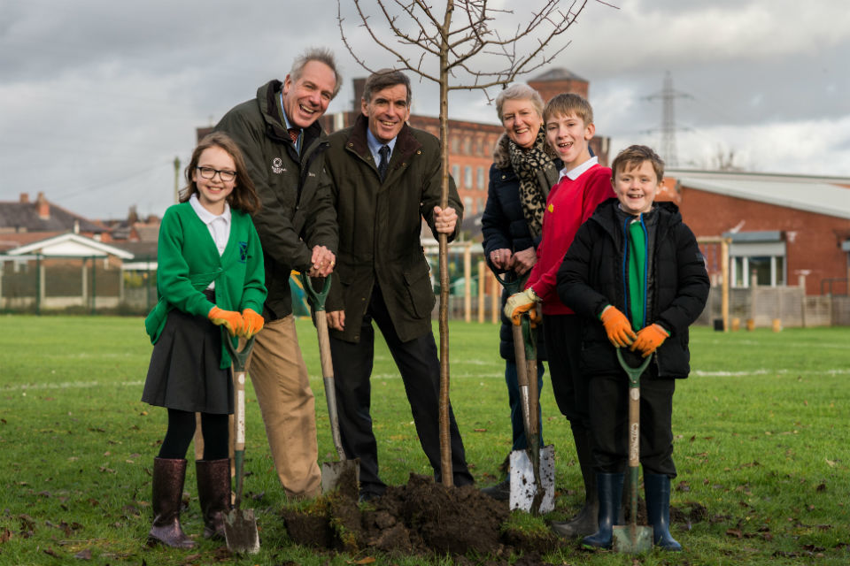 First government funded tree of Northern Forest takes root