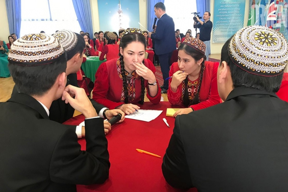 Brain Ring contest in Ashgabat