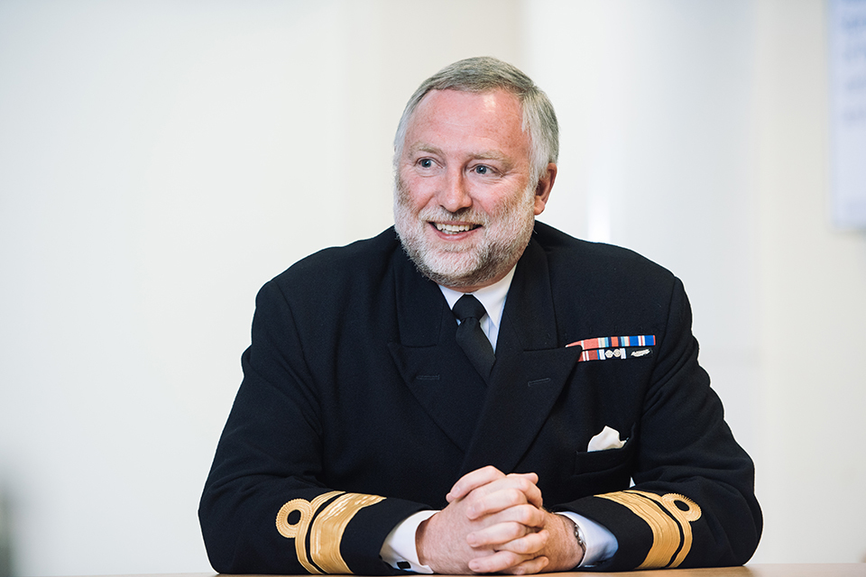 UK Hydrographic Office appoints Rear Admiral Tim Lowe CBE as Acting Chief Executive