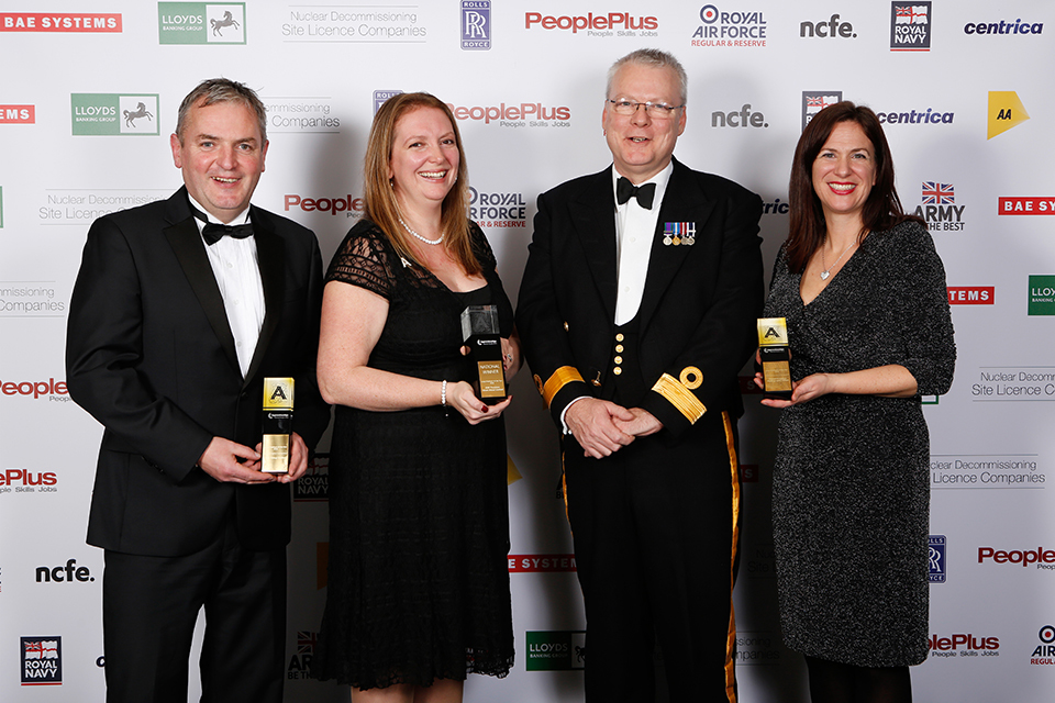 UK Hydrographic Office is Highly Commended at 2018 National Apprenticeship Awards