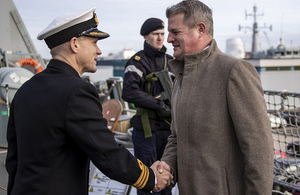 Three shipbuilding teams have been awarded multi-million-pound contracts to push ahead with plans to build five new Type 31e warships in the UK for the Royal Navy, Defence Minister Stuart Andrew has announced today in Portsmouth.