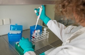 Lab scene