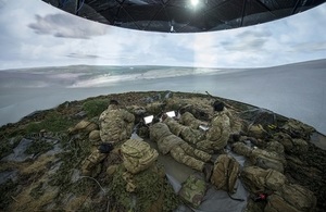 Image depicting simulated training