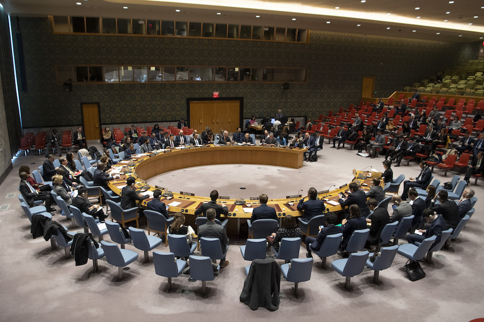UN Security Council briefing on UNFIL (UN Photo)