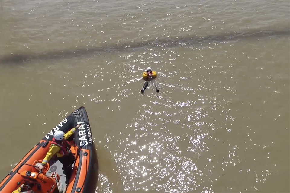 Rescue heroes given £1 million for life saving equipment
