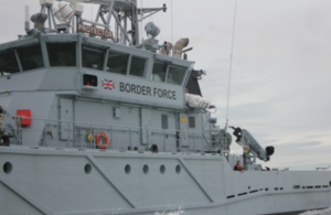 Border Force cutter