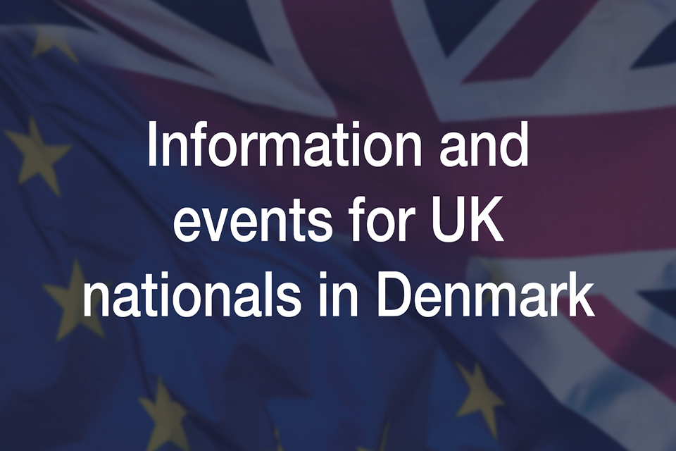 Информация и мероприятия для британских граждан в Дании
