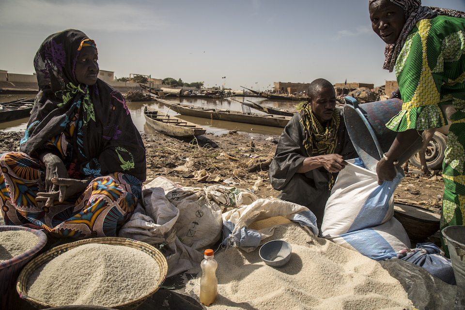 MINUSMA Patrols Konna Market in Mali (UN Photo)