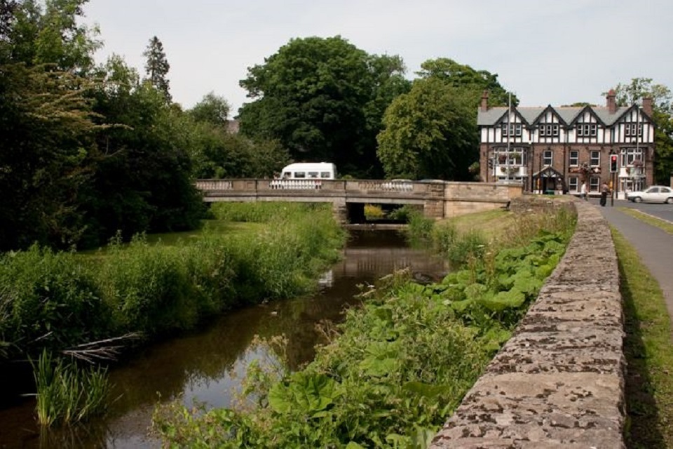 Flood protection event for North East town