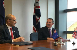 International Trade Secretary and New Zealand High Commissioner to the UK