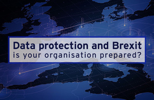 Data protection and Brexit - is your organisation prepared graphic