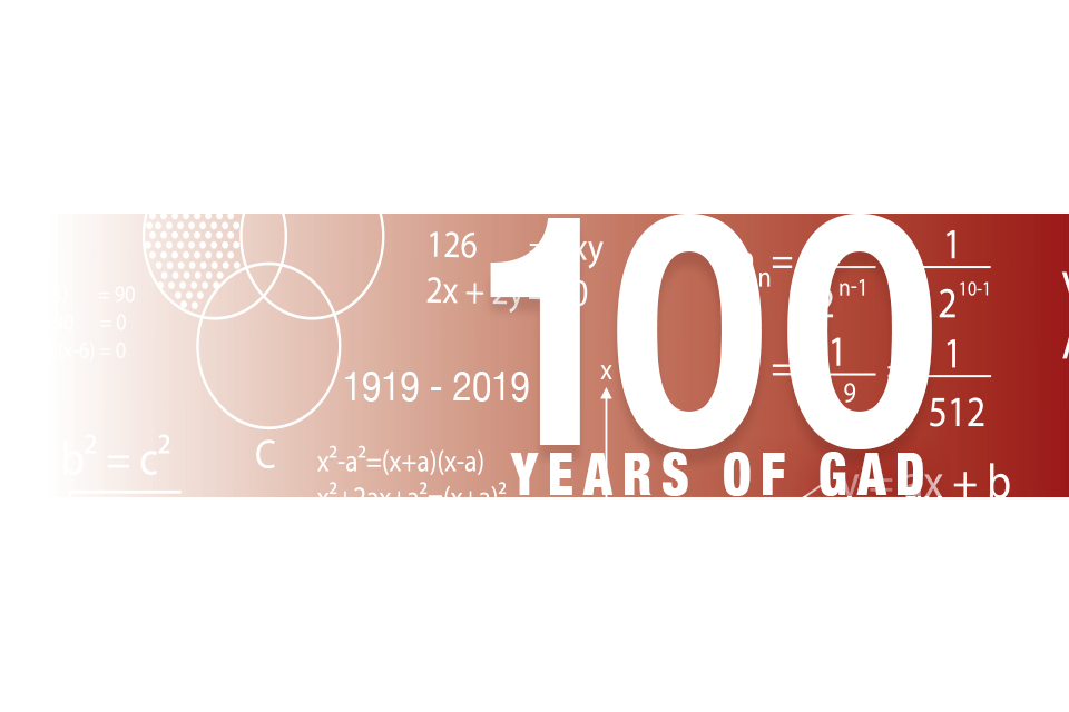 The Government Actuary’s Department marks its centenary
