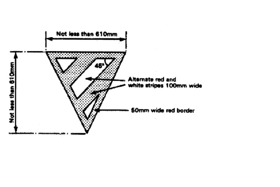 Diagram end marker surface