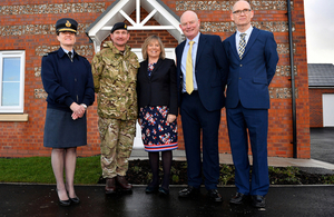 Group photo of Army Basing Programme