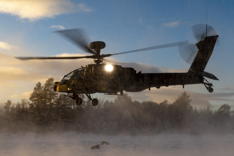 Apache and Wildcat to touch down in Estonia as UK bolsters its commitment to NATO