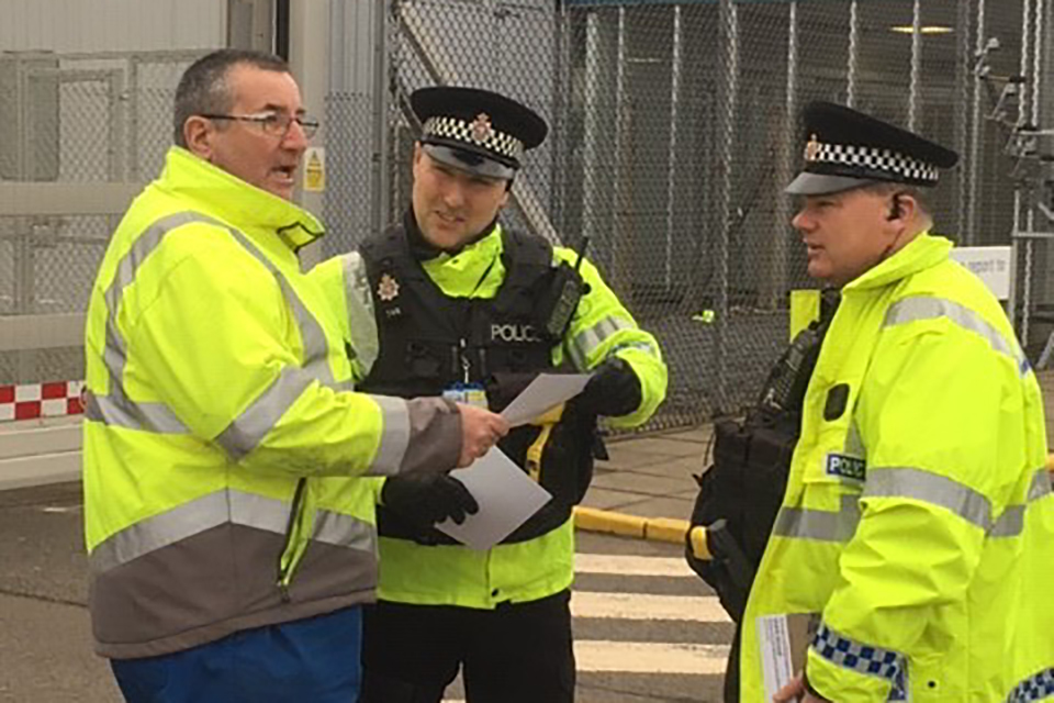 Will you Trust your Instincts? Project Servator launches at Hunterston