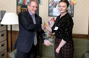 Education Secretary Damian Hinds & Stephanie Taylor