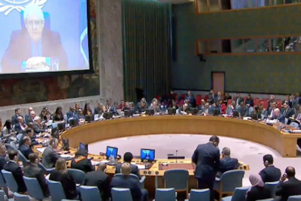 UN Security Council briefing on Yemen