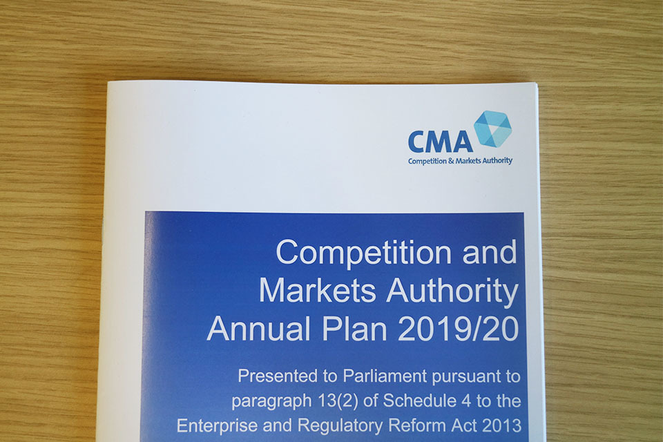 Trust and Brexit amongst priorities for CMA in annual plan