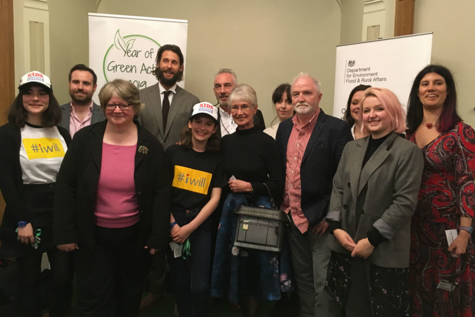 New ambassadors to champion green action