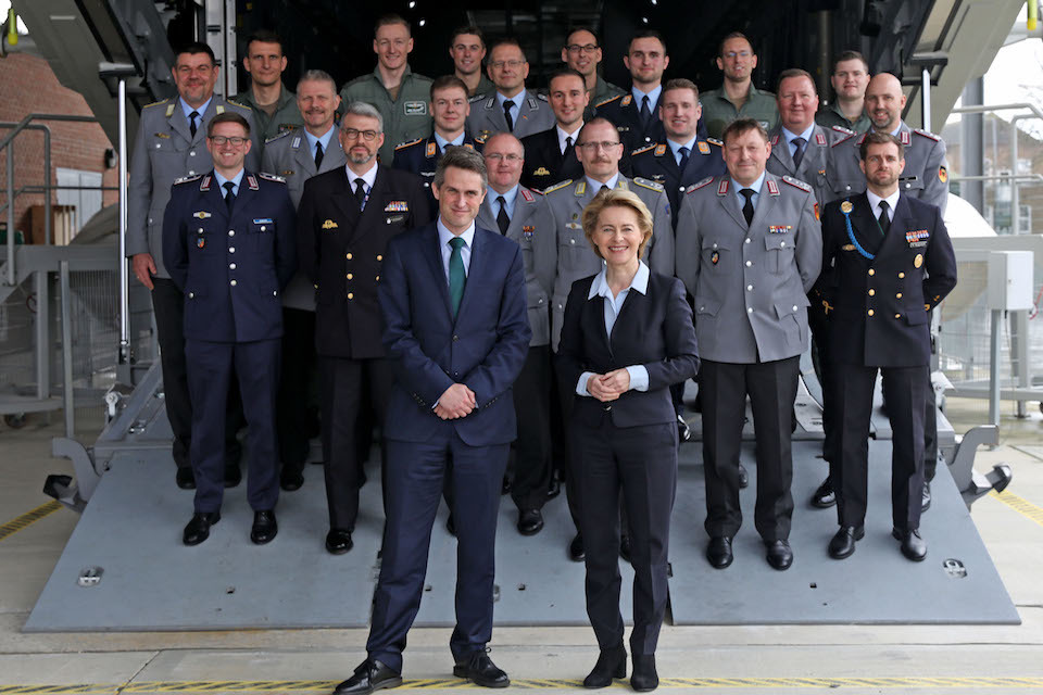 RAF Brize Norton hosts inaugural UK Germany Defence Ministerial Council