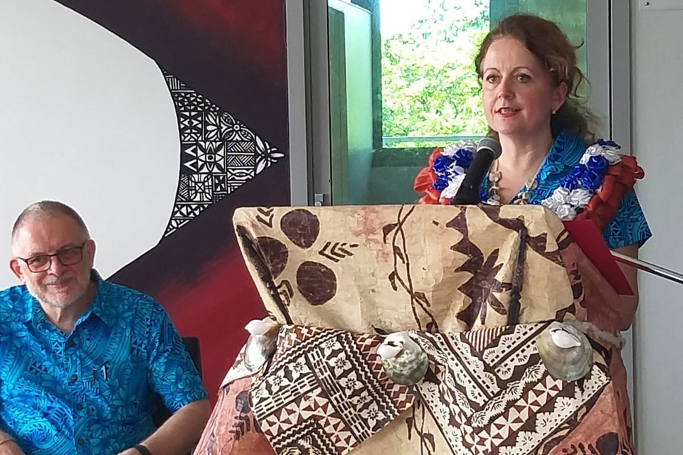 Melanie Hopkins remarks at the Launch of the One Ocean Hub in Fiji