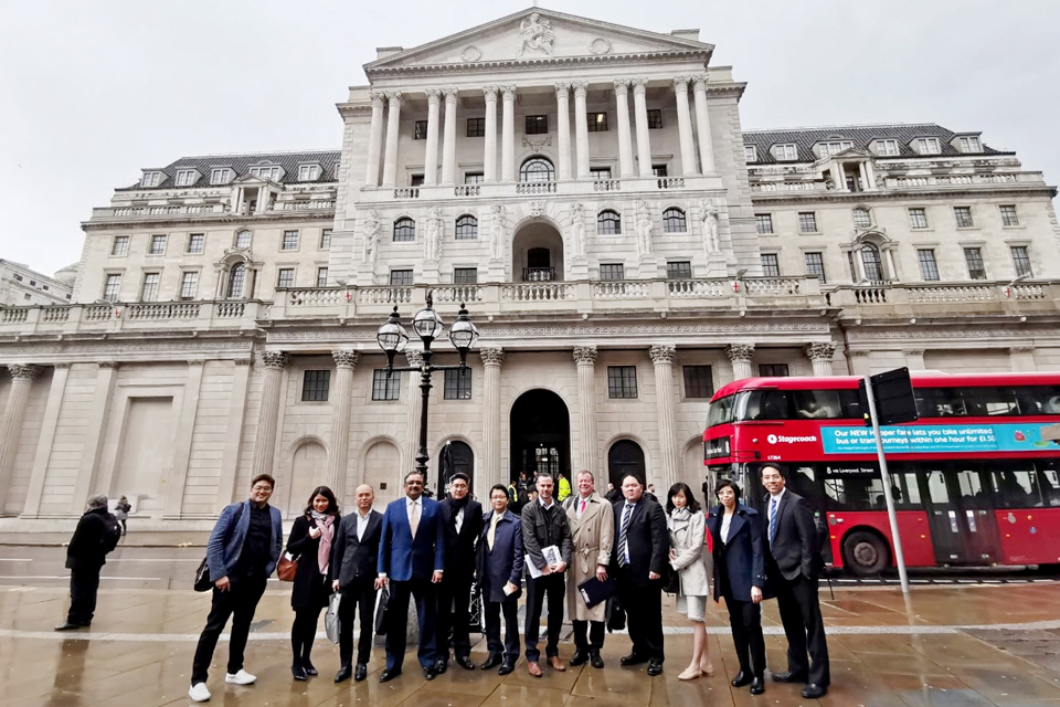 London played host to leading members of Thailand’s Fintech community