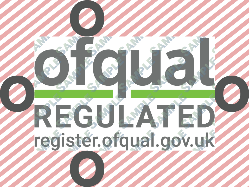 Ofqual Logo with exclusion zone